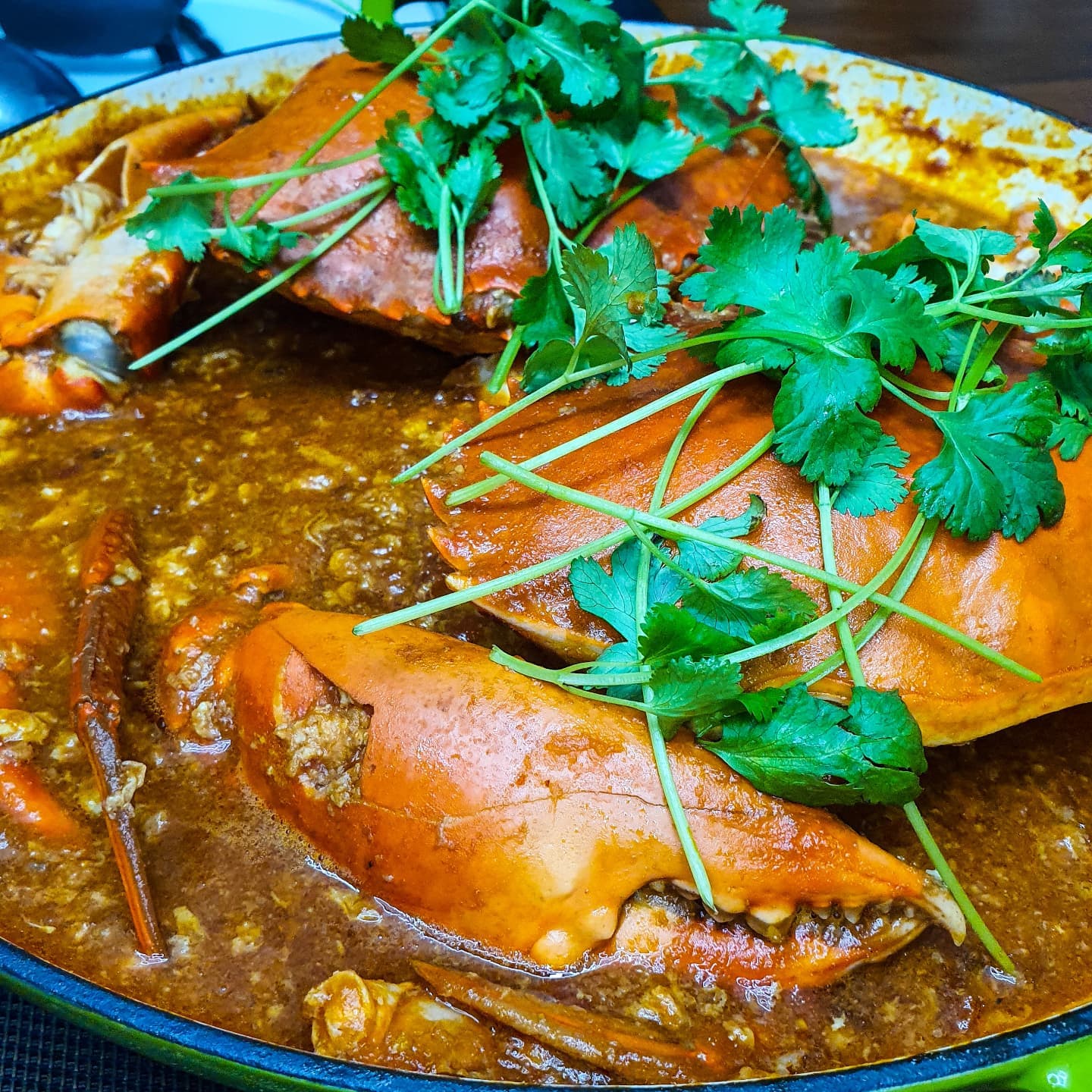 Singapore Chili Crabs